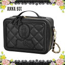 アナスイ ショルダーバッグ レディース 【訳あり】【台湾セブンイレブン限定】ANNA SUI×サンリオ エンボス加工 トラベルバッグ ショルダーバッグ 鞄 手持ちバッグ セブン-イレブン 黒 ブラック キティ ハローキティ バタフライ バラ ロゴ ブランド クリスマス プレゼント 誕生日バレンタイン