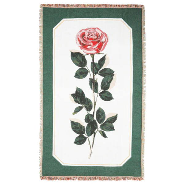 ルル メリー スロー バラ ピンク RURU MARY’S コラボレーション ソファ カバー フリンジ 薔薇 バラ フランフラン おしゃれ 新居祝い ギフト クリア ブランド 新生活 一人暮らし 春 プレゼント お返し 誕生日 プレゼント ギフトのサムネイル