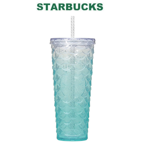 スターバックス STARBUCKS スタバ アニバーサリー2024 コールド カップ タンブラー サイレンテイル 710ml 水筒 タンブラー ストロー 水色 マイボトル ロゴ ピンク かわいい お返し ギフト プレゼント 就職祝い お祝い ホワイトデーのサムネイル