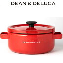 DEAN & DELUCA ディーン&デルーカ ホーロー鍋 黒クリンカーRed 20cm クッキング 料理 キッチン アウトドア 料理教室 スープ シチュー 煮...