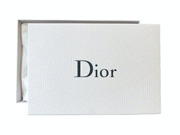 ディオール Dior ラッピング 箱 ボックス BOX 厚手 ロゴ ポーチ 鞄 カバン 収納ケース ホワイト ウェルカムスペース ギフト 写真 撮影 インスタ プレゼント ブランド クリスマス ハロウィン バレンタイン 結婚式 プレゼント