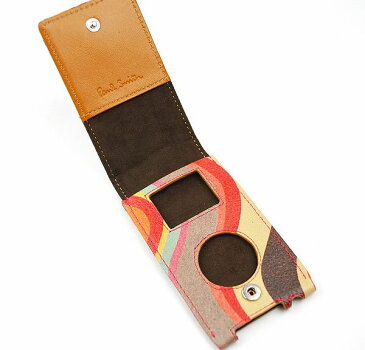 ポールスミス Paul Smith WOMEN☆ iPodケース iPodnano WOMEN ipod nano マルチスワール 牛革 カバー 携帯 スマホ スマートフォン レディース ブランド クリスマス ハロウィン バレンタイン