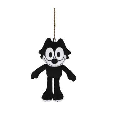 【メーカー直販】FELIX THE CAT フィリックス ぬいぐるみ キーチェーン マスコット フィリックスザキャット 黒猫 キャラクター ガム 駄菓子 レトロ グッズ