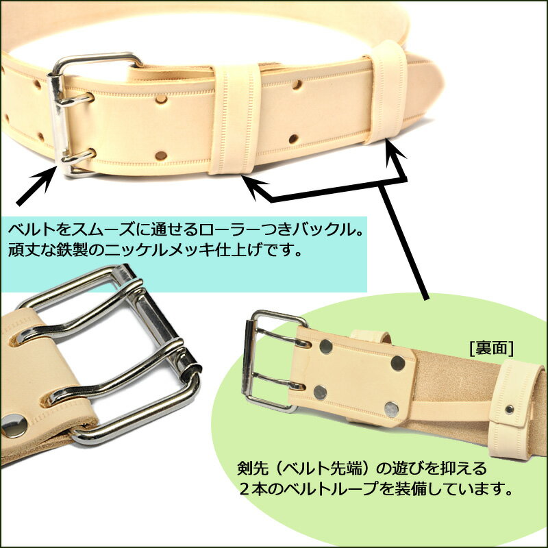 【10%OFF お買い物マラソン】作業ベルト ...の紹介画像3