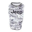 EC JEEP SUPER COOL ピクセルカモ(グレー)中大型犬 ジープ公式 犬 アウトドア お散歩 暑さ対策 涼感!犬 アウトドア お散歩