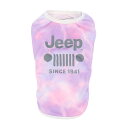 EC JEEP SUPER COOL タイダイ(ピンク) 中大型犬 ジープ公式 犬 アウトドア お散歩 暑さ対策 涼感!犬 アウトドア お散歩