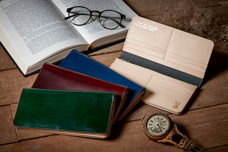 【 送料無料 】 コードバン 財布 メンズ レディース 長財布 CBF-112 日本製 | 革 本革 レザー スリム 薄い 小銭入れ コインケース おしゃれ かわいい かっこいい 可愛い カード入れ 仕分け 男性 女性 ブランド 束入れ 長札入れ [Chubby bunny factory] 在庫処分 バーゲン