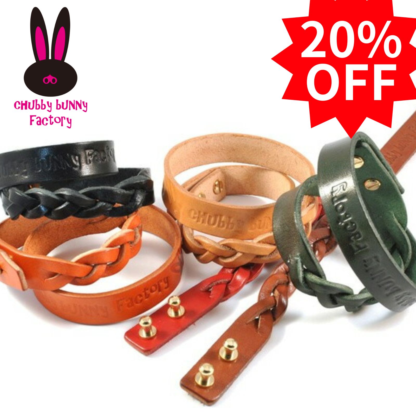 【 ブラックフライデー 20%オフ 】 栃木レザー メッシュ 編み込み ブレスレット ロングタイプ | Chubby bunny Factory 本革 革 メン...