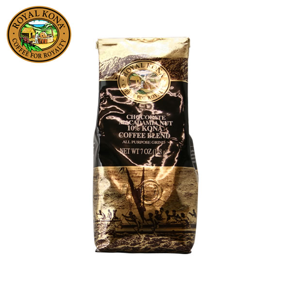 ロイヤルコナコーヒー チョコレートマカダミアナッツ 198g　中挽き（ペーパー用）