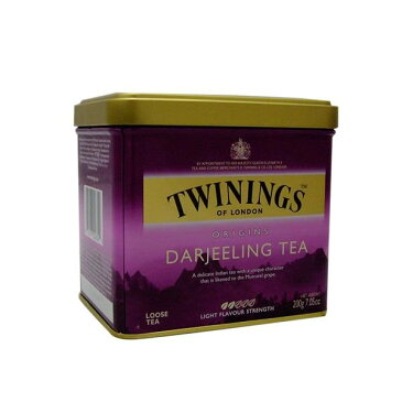 【6個セット】トワイニング紅茶(TWININGS)　ダージリン（DARJEELING）リーフティ 200g×6