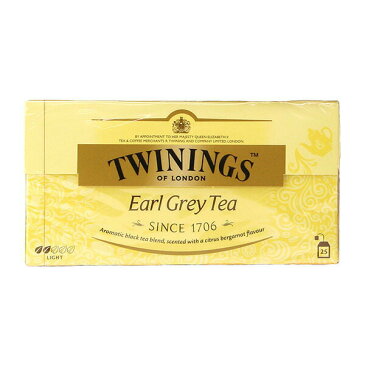 【12箱セット】トワイニング紅茶(TWININGS)　アールグレイ（EARL GREY） 2gx25p