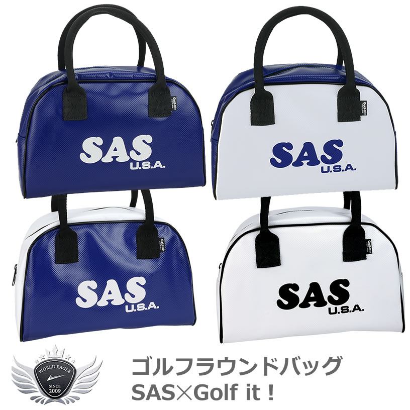 ライト ゴルフラウンドバッグ SAS×Golf it！　C-55