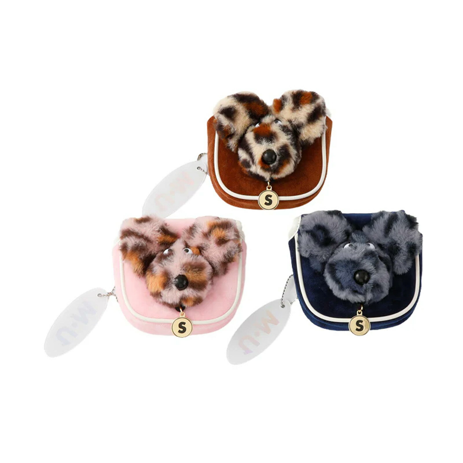 ゴルフ用品 保護 クラブカバー エムユー スポーツ ShuShuヒョウ柄 パターカバー スパイダータイプ 703Q6522 【IR】