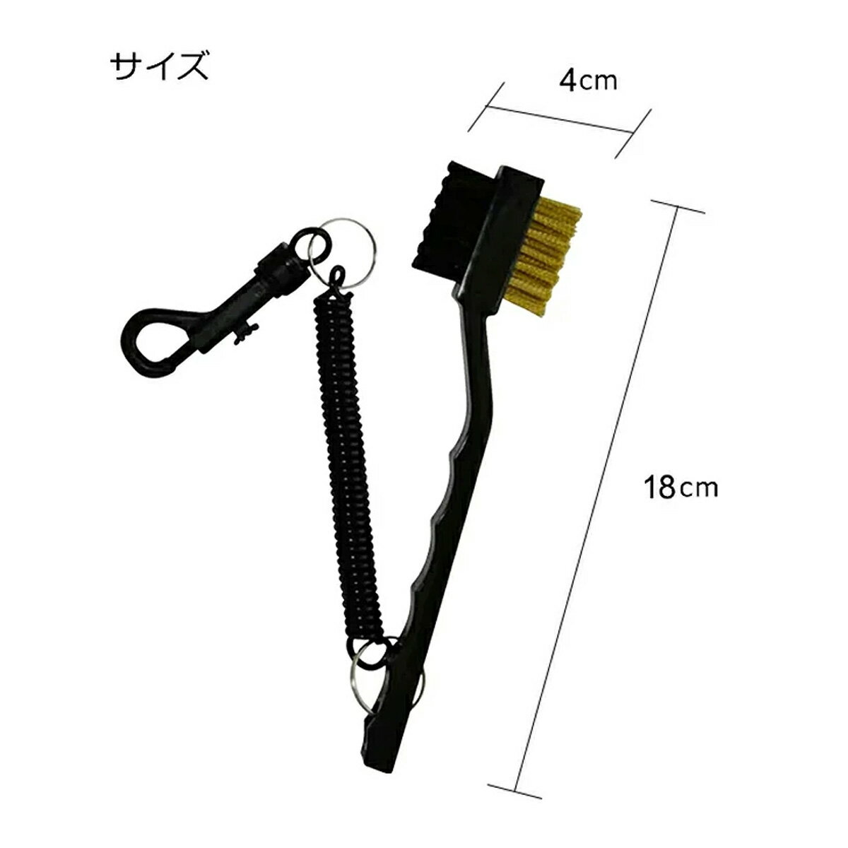 ゴルフ ラウンド グッズ 小物 GOLF UTILITY BRUSH ゴルフ ユーティティ ブラシ S-2...