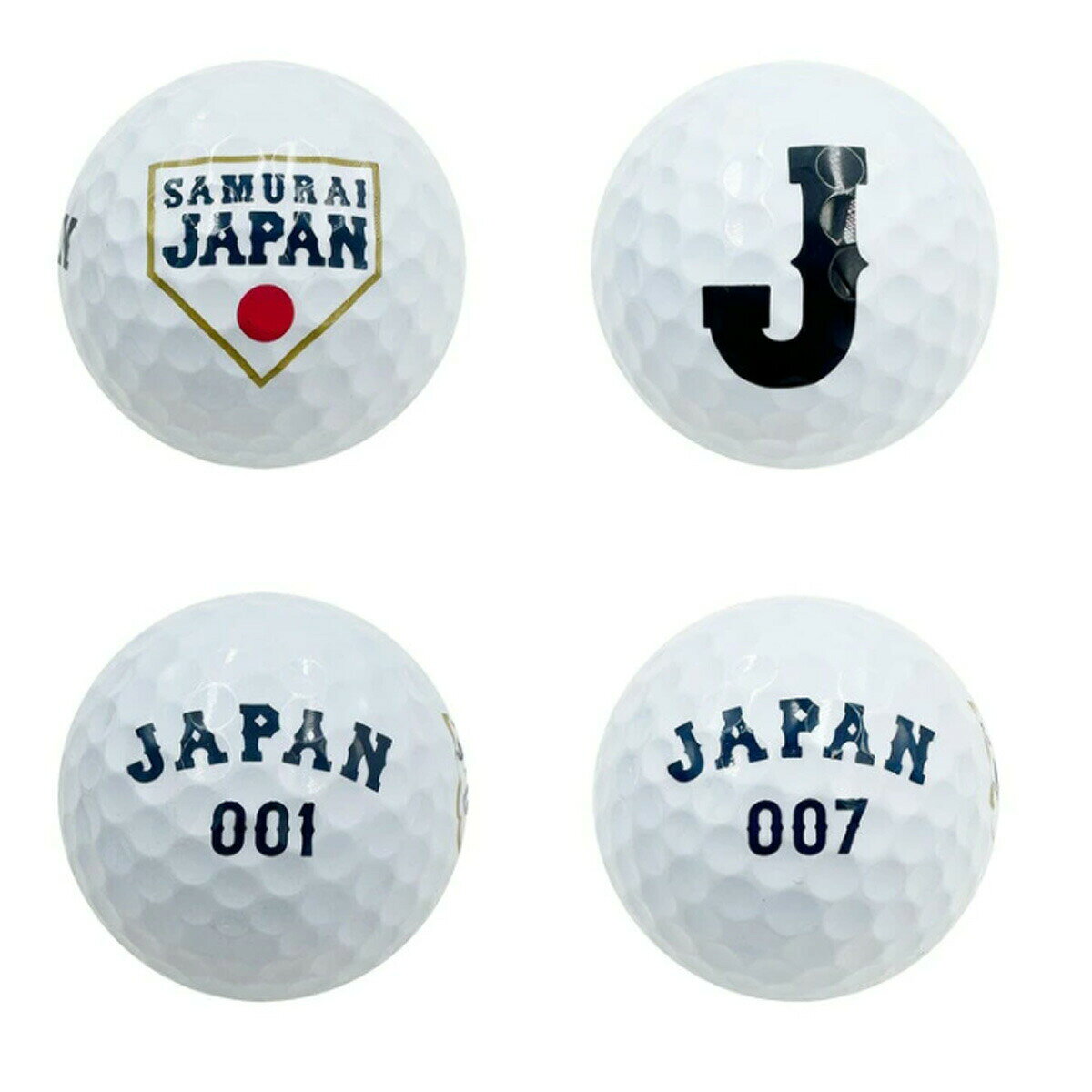 ゴルフ用品 ラウンド用品 ゴルフボール 侍 JAPAN サムライジャパン ゴルフボール 6...