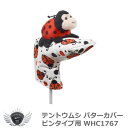 ゴルフ用品 保護 クラブカバー テントウムシ パターカバー ピンタイプ用 WHC1767 【IR】