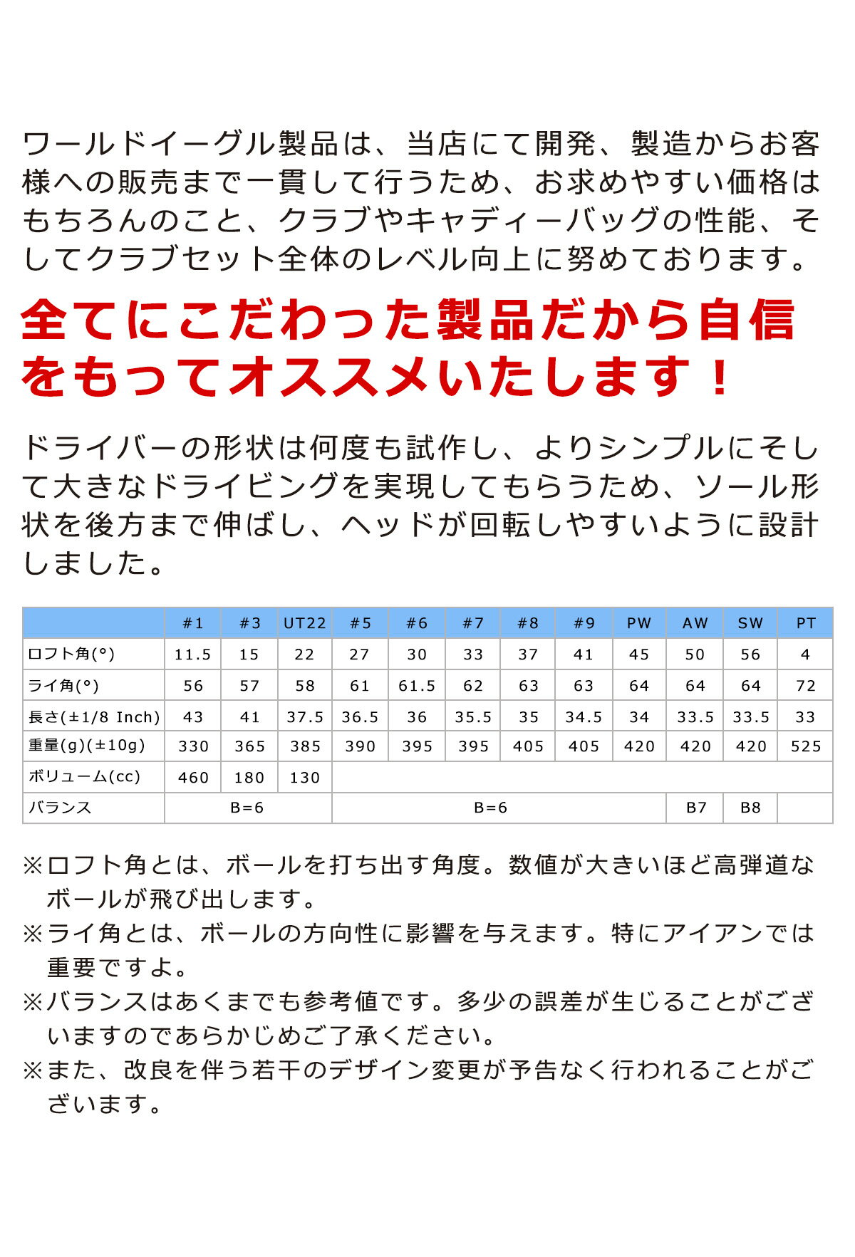 ワールドイーグル G510 15点レディースクラブセット 左利き用【add-option】【ssclst】