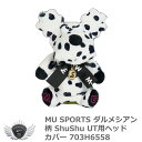 MU SPORTS エムユースポーツ ダルメシアン柄 ShuShu UT用ヘッドカバー ダイヤル式番手付 703H6558