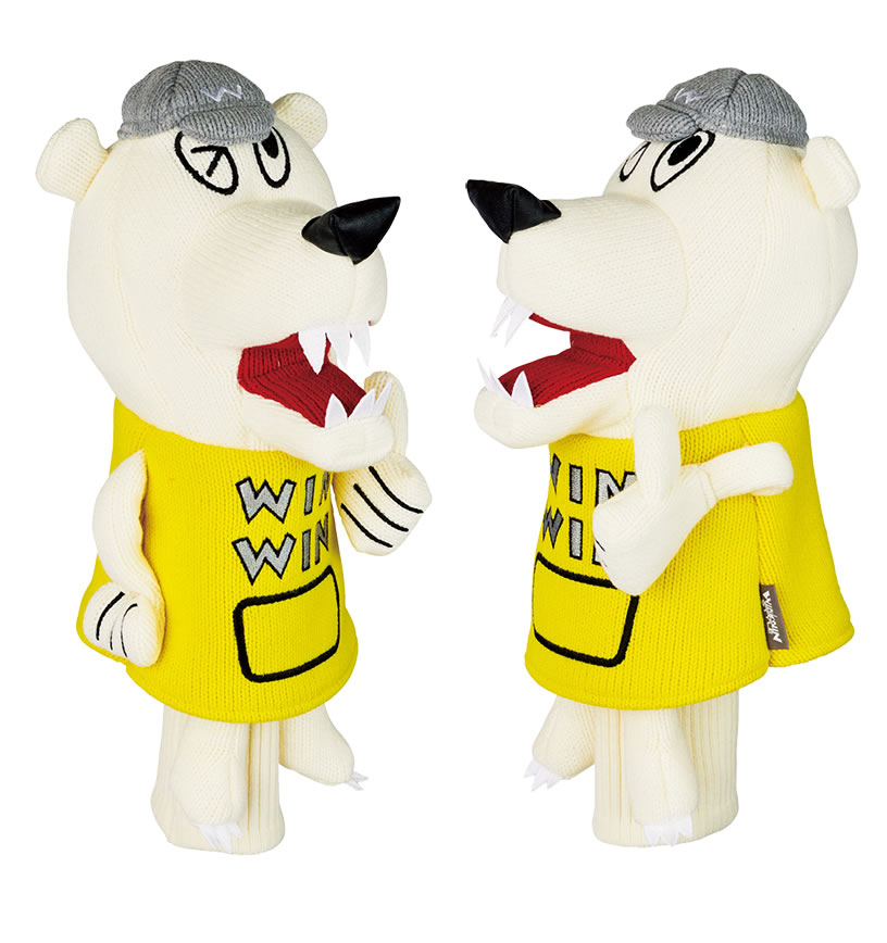 ゴルフ用品 保護 クラブカバー ウィンウィンスタイル CADDY BEAR ニット ドライバ...