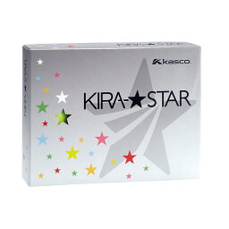 キャスコ KIRA STAR キラスター ゴルフボール 12球入り