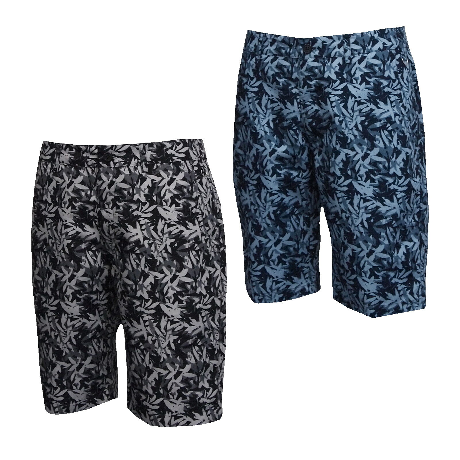 メンズ パンツ ズボン スポーツ ファウンダースクラブ メンズ ポリエステル ボタニカルプリント 総柄 ハーフパンツ FC-5172S 【IR】