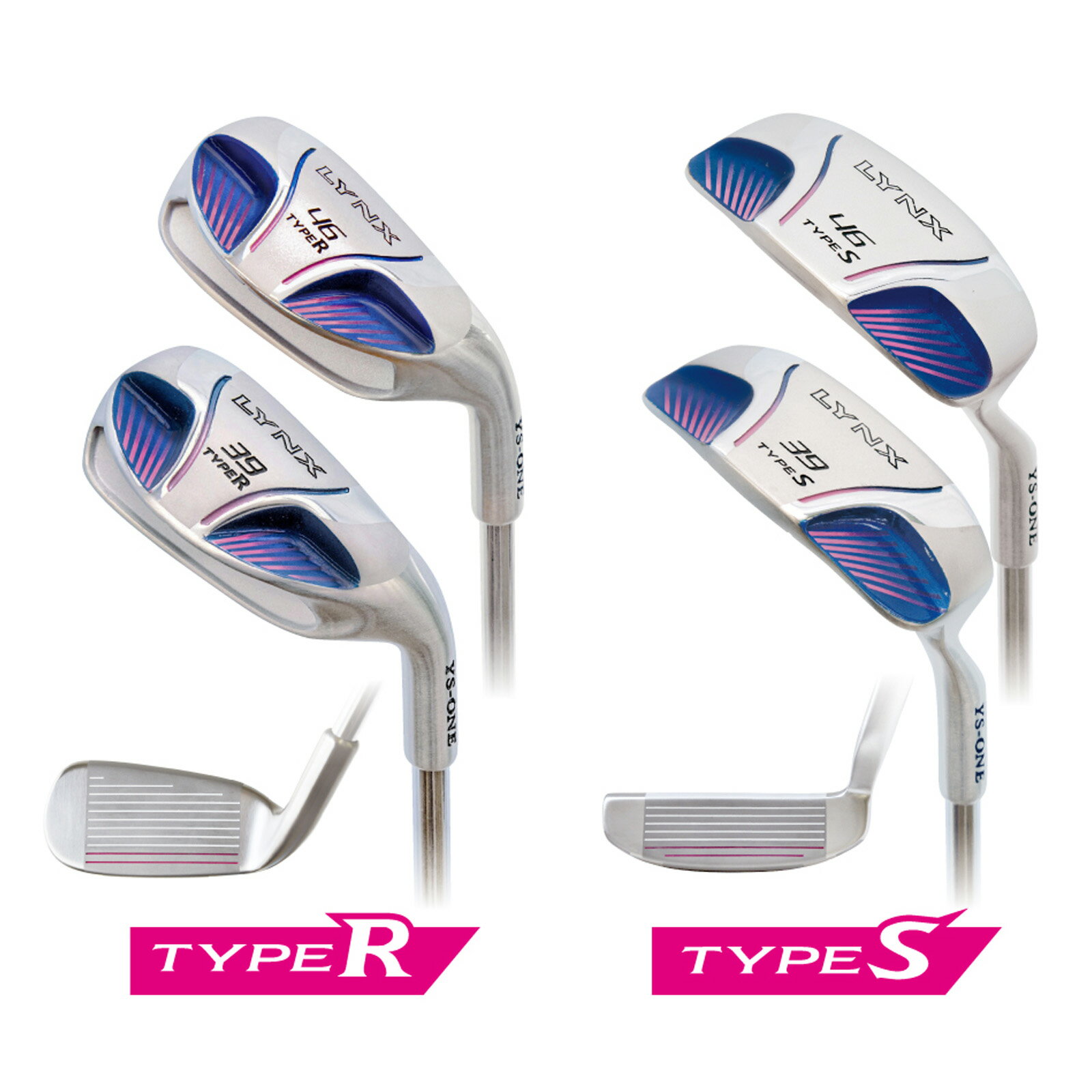 レディース ウェッジ チッパー 数量限定 リンクス YS-ONE レディースカーボンチッパー ルール適合 【IR】