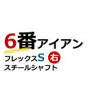 数量限定！早い者勝ち！スチールシャフト右用6番アイアンフレックスS【在庫一掃】【在庫処分】【evirwg】【訳あり】