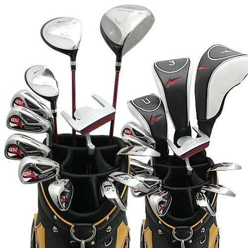 ・WOOD : #1 #3 ・UT WOOD : 22 ・IRON : #5 #6 #7 #8 #9 PW AW SW ・PUTTER : 専用パター ・BAG CBX007 ウッド2本、UT1本、アイアン8本、 パターとバック ウッド用ヘッドカバー3点の合計16点セット！！ メーカー希望小売価格はメーカーカタログに基づいて掲載しています ※ クリックでカタログをご確認頂けます。.*? ■セット内容 （ウッド2本,UT1本、アイアン8本,パター,バッグ） 一新せよ！さらなる高みを目指せ！メンズ16点ゴルフクラブセット【右用】 ワールドイーグル最上級モデルG510のアイアンセットが、より高みを目指すプレーヤーのために一新！チタン素材のドライバー、使いやすいパターなどあらゆる面からこだわったクラブセットに、使いやすさはもちろん機能性も高めたCBX007バッグを組み合わせたワンランク上のクラブセットが登場！ メンズ16点ゴルフクラブセット ・WOOD : #1 #3 ・UT WOOD : 22 ・IRON : #5 #6 #7 #8 #9 PW AW SW ・PUTTER : 専用パター ・BAG CBX007 ウッド2本、UT1本、アイアン8本、 パターとバック ウッド用ヘッドカバー3点の合計16点セット！！