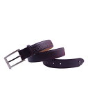 メンズ スポーツ ベルト motion パイソンベルト サイド BKレッド SZ-ZB0240/5C 【IR】