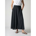 COGTHEBIGSMOKE 【コグザビッグスモーク】 HALO SEMI-FLARE SKIRT/ 99 BLACK (12501-346-823-1) 25...
