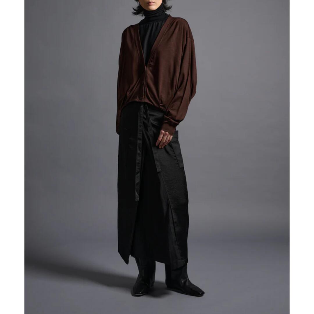 COGTHEBIGSMOKE 【コグザビッグスモーク】 MAGGIE CARDIGAN/ 88CHOCOLATE (13201-110-1312-1)　25AW　2..