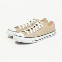 !!!CONVERSE／コンバースCANVAS ALL STAR COLORS OX キャンバス オールスター カラーズ ローカット BEIGEベージュ（32860669）レディース メンズ スニーカー 1CL129C CHUCK TAYLOR cons