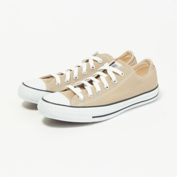 【再入荷】!!!CONVERSE／コンバースCANVAS ALL STAR COLORS OX キャンバス オールスター カラーズ ローカット BEIGE【カラー】ベージュ（32860669）レディース メンズ スニーカー 1CL129C CHUCK TAYLOR cons