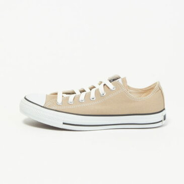 【再入荷】!!!CONVERSE／コンバースCANVAS ALL STAR COLORS OX キャンバス オールスター カラーズ ローカット BEIGE【カラー】ベージュ（32860669）レディース メンズ スニーカー 1CL129C CHUCK TAYLOR cons