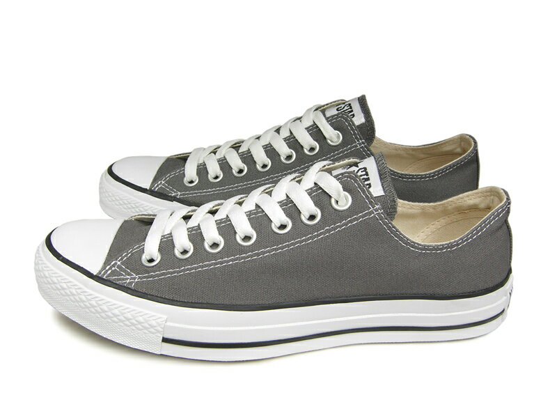 CONVERSE／コンバースCANVAS ALL STAR COLORS OX キャンバス オールスター カラーズ ローカット CHARCOAL【カラー】チャコール（1C989）レディース メンズ スニーカー 1C989 CHUCK TAYLOR cons