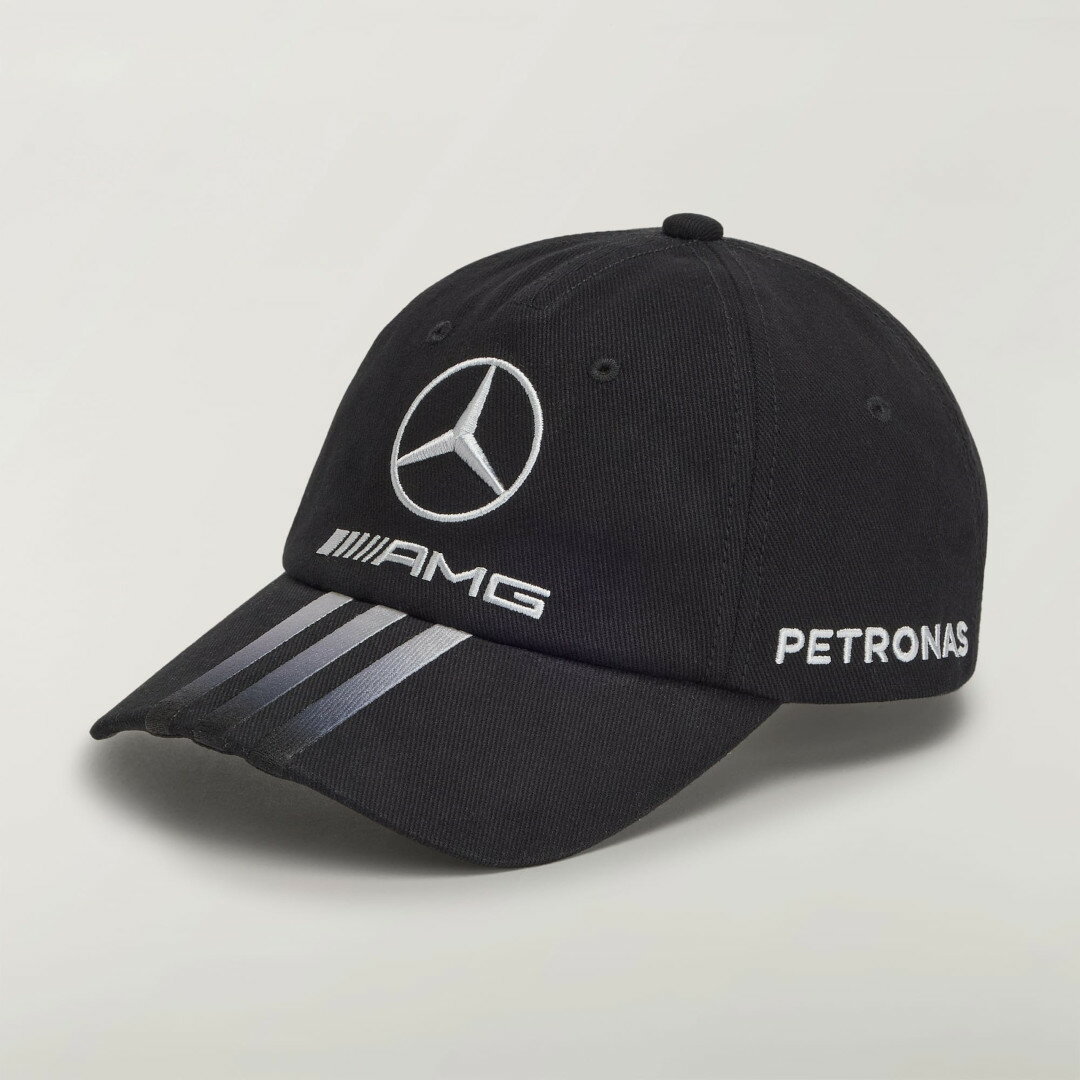Y-3 | ワイスリー MERCEDES -AMG PETRONAS FORMULA 1 TEAM DAD CAP BLACK (KR4908) F1 フォーミュラ メルセデス ロゴ 5パネル キャップ 帽子 ダッドキャップ AMG 刺繍 ペトロナス