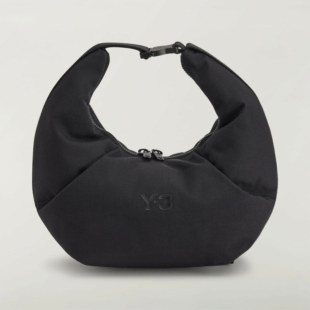 Y-3 | ワイスリー CRESCEN BAG BLACK (KS8105) 26AW 26FW 26秋冬 adidas アディダス バッグ カバン プレーンウィーブ ダブルジップ