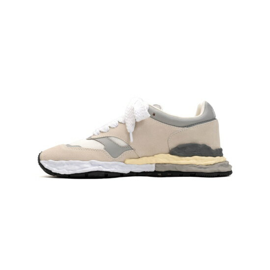 Maison MIHARA YASUHIROڥ᥾ߥϥ䥹ҥGEORGE OG Sole Mix Material Low-top Sneaker WHITE (A10FW701) 23SS 23ղ 
