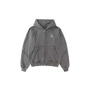 \最大10%OFFクーポン&P5倍!/ SUPPLIER|サプライヤー Switching Pierced Zip Hoodie BLUE (2511-08113-0092003) (2511-08113-0092004) 25SS 25春夏 パーカー フーディー ジップフーディー ジップパーカー