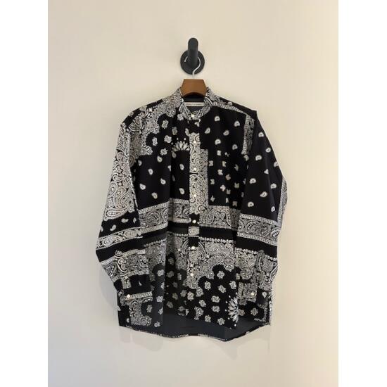 Children of the discordance y`hIuUfBXR[_XzBANDANA PATCH WORK SS SHIRT BLACK (COTDSH-112) 24SS 241t Vc o_iVc