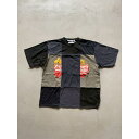 Children of the discordance | チルドレンオブザディスコーダンス RE:PATCH WORK SS TEE L BLACK ASSORT (COTDSEMBLCS-225L) 25SS 25春夏 カットソー Tシャツ トップス ショートスリーブ 半袖 パッチワーク Oasis オアシス