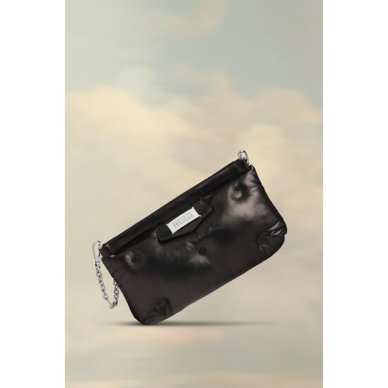 Maison MargielaGLAM SLAM CHAIN BAG BLACK (S56WF0160 P4300-T8013) 24SS 24春夏 鞄 カバン ショルダーバッグ チェーンバッグ クラッチバッグ
