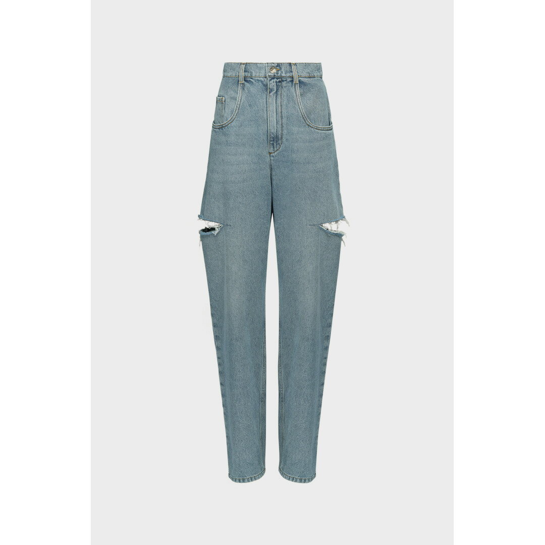 Maison Margiela|メゾンマルジェラ Denim jeans with slash details BLUE (S51LA0051S30513470) デニム パンツ 定番