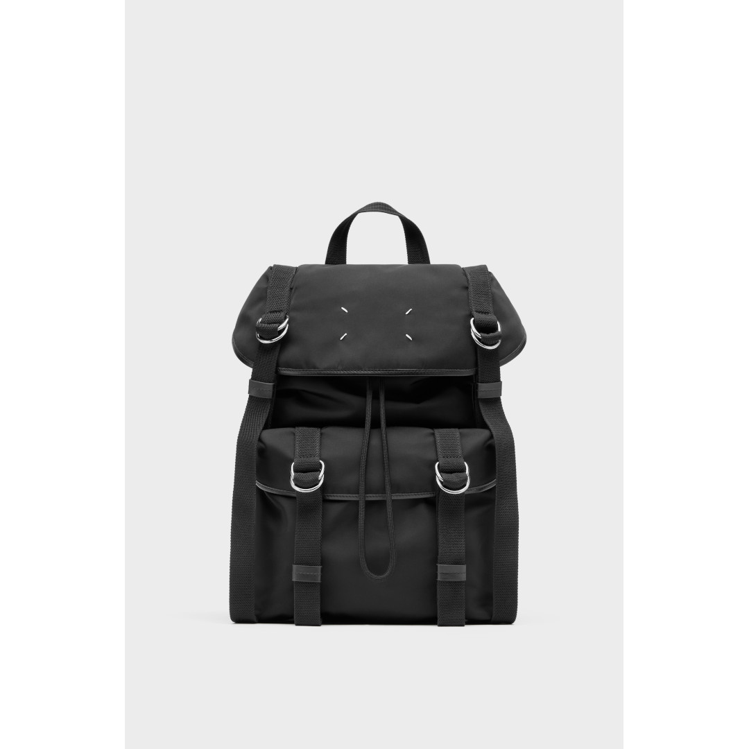 Maison Margiela | メゾン マルジェラ High tech medium backpack BLACK (SB1WA0016P6763T8013)  正規品 正規 バッグ バックパック メッシュパネル ロゴ