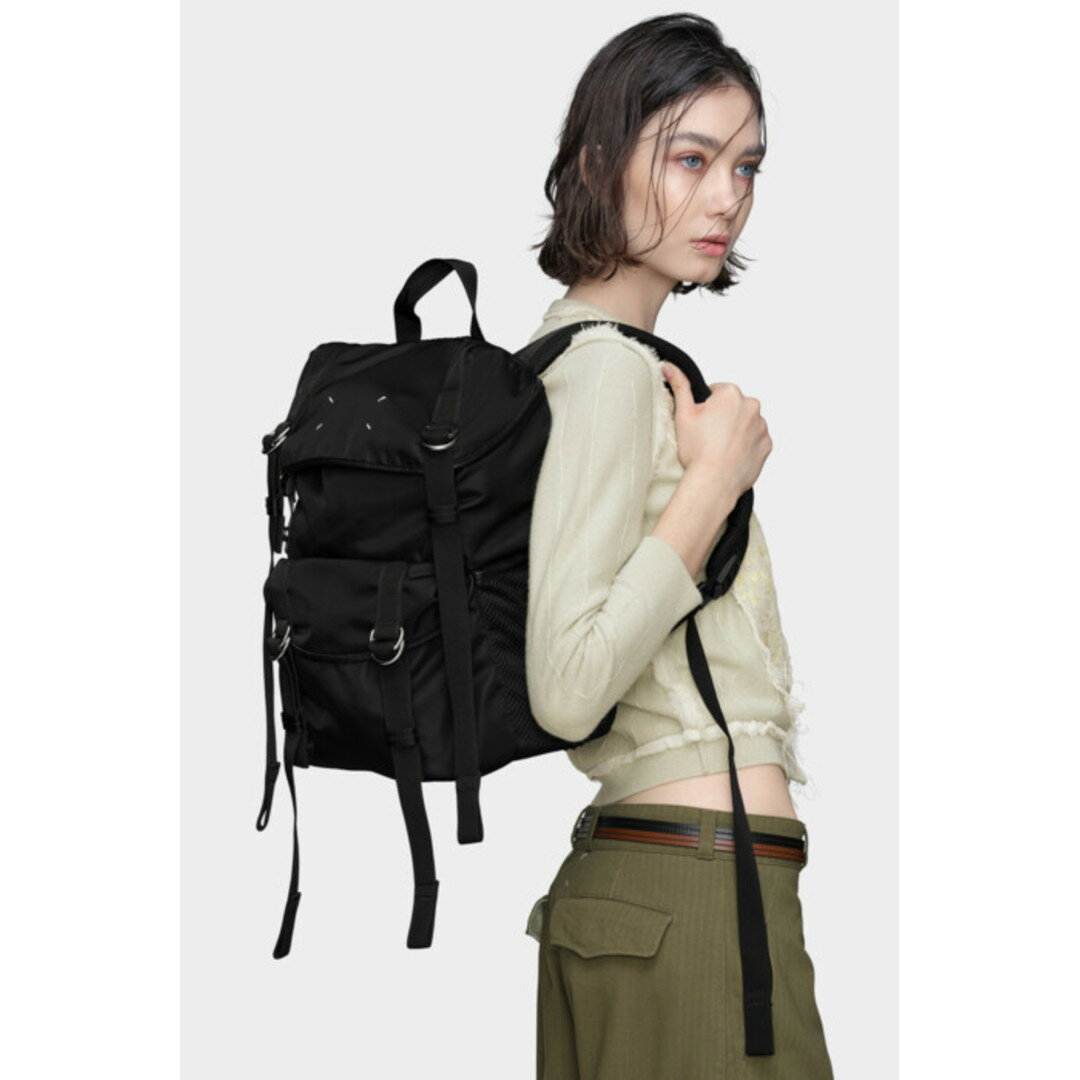 Maison Margiela | メゾン マルジェラ High tech medium backpack BLACK (SB1WA001...
