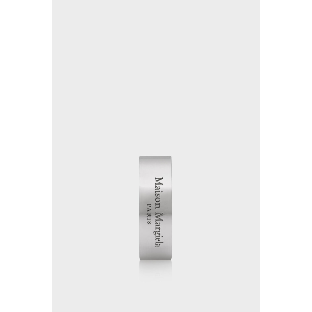 Maison Margiela | メゾン マルジェラ LOGO REFFERENCE RING SILVER (SM1UQ0124P8865102)  正規品 正規 指輪 リング シンプル シルバー ロゴ