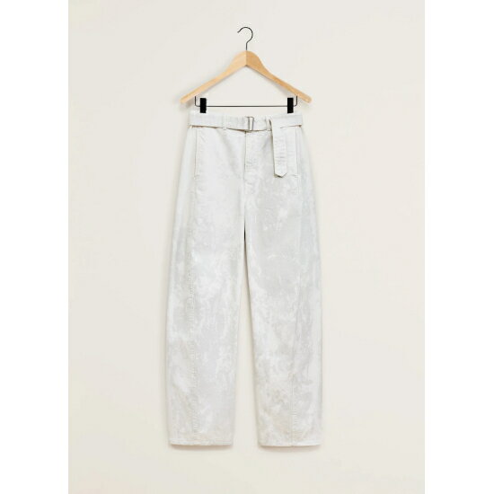 LEMAIRE ڥ᡼ TWISTED BELTED PANTS ACID SNOW PELICAN (PA326 LD1011)24SS 24ղ