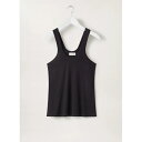 LEMAIRE (ルメール）RIB TANK TOP SQUID INK (TO1018 LJ060) 23SS 23春夏 カットソー Tシャツ タンクトップ