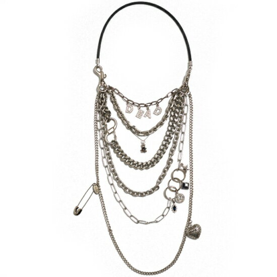 doublet|ダブレット×コラントッテ MAGNETIC “DEAD” NECKLACE SILVER (24AW80AC25) 24AW 24秋冬 ネックレスのサムネイル