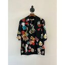 MARNI 【 マル二 】 ポプリン製 ボーリングシャツフラワープリント ブラック (CUMU0213S4UTC385FCN99) 24ss 24春夏 【 送料...